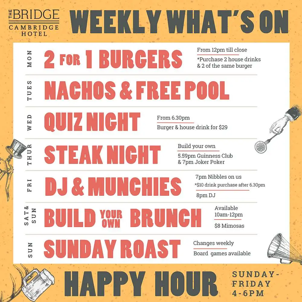 Weekly What's On