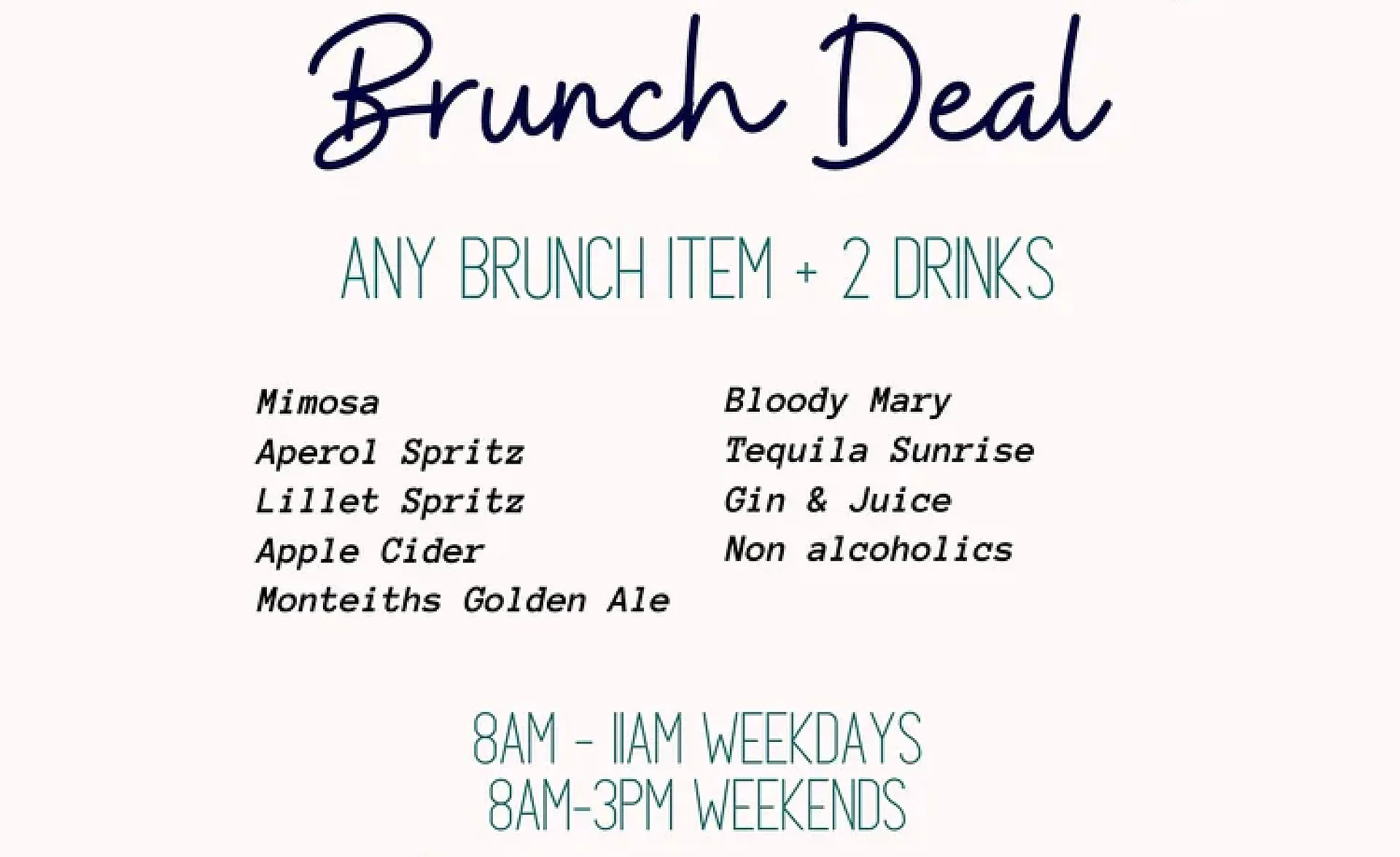 $39 Brunch!