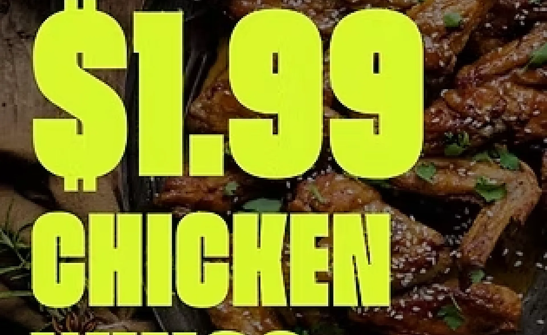 $1.99 chicken wings every Tuesday  Karaoke from 8pm
